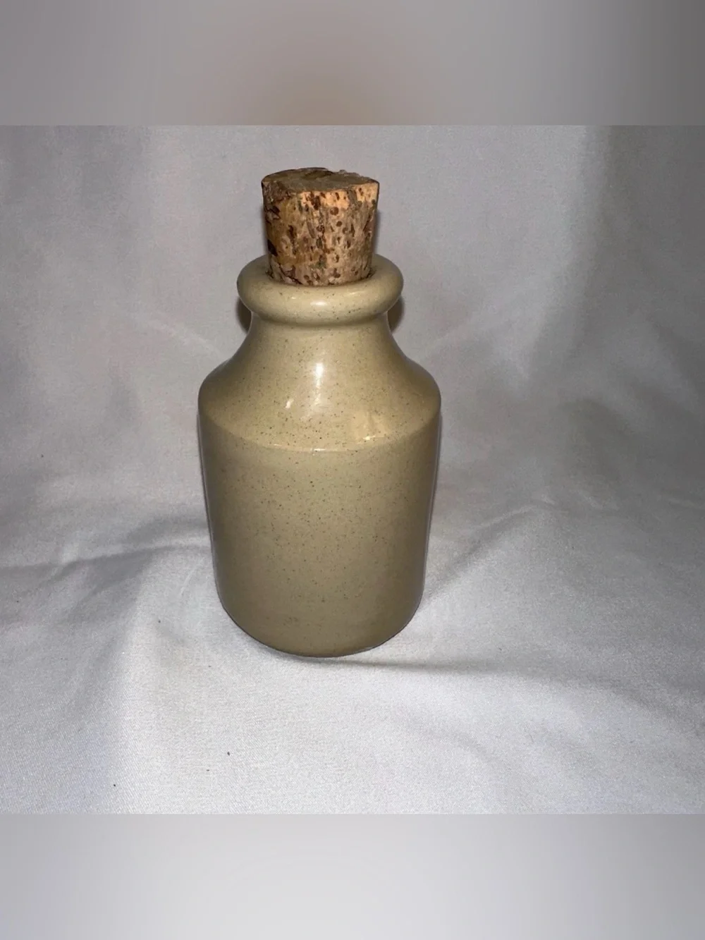 Vintage Cooks Nips Pottery Crock Liquor Bottle 1970s Mini Jug Retro Novelty Gift